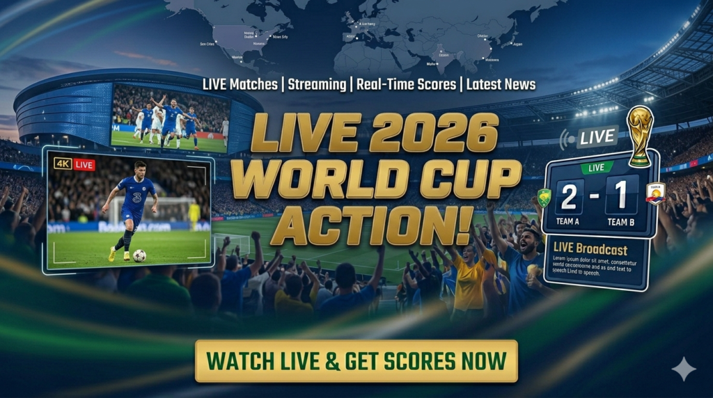 Watch Football World Cup 2026 Live Streaming